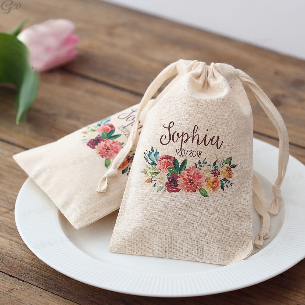 Baby Clothing Event - 100 pièces nom personnalisé Logo mariage