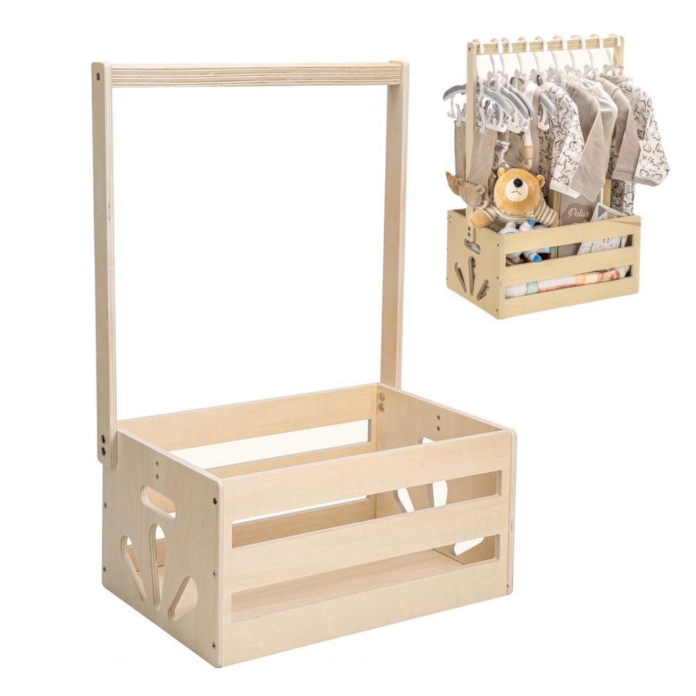 Baby Clothing Rack Gift - Étagère de rangement, cadeau unique pour