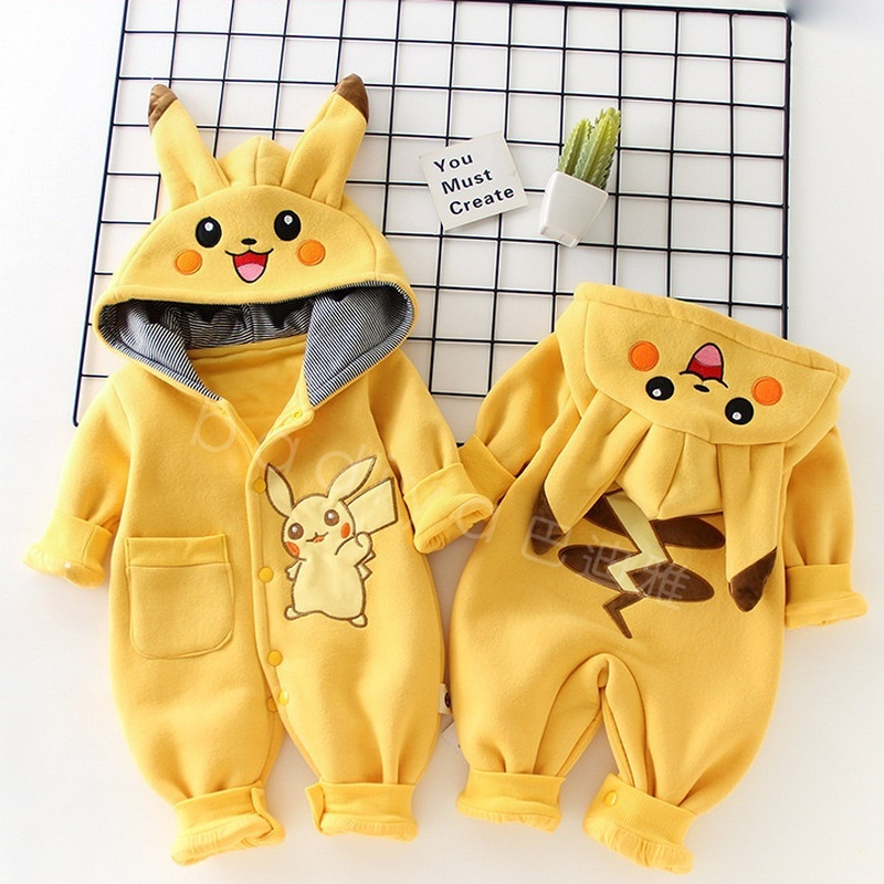 Baby Clothing Accessories - Pyjama Bébé Cartoon Pokémon Nouveau-né Mignon