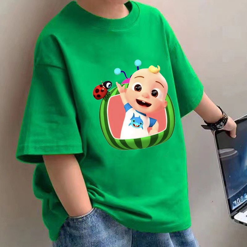 Baby Clothing - Cocomelons bébé T-Shirts Anime coton manches