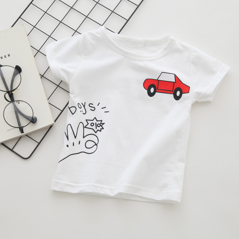 T-shirt en coton à manches cou - Baby Clothing Sale avis et prix