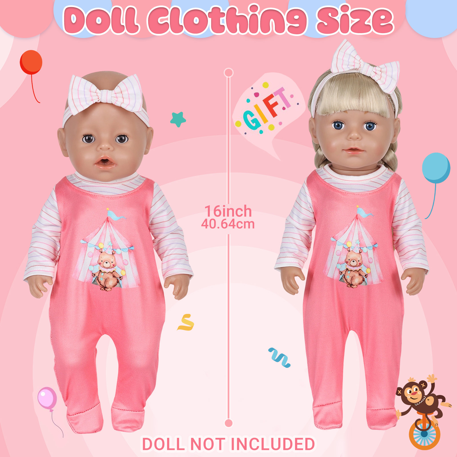 Vêtements de poupée pour poupé - Baby Clothing avis et prix