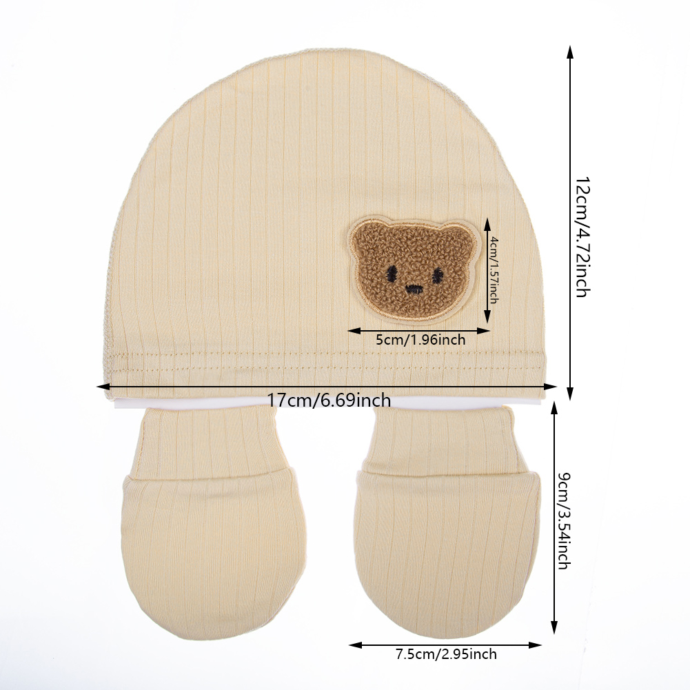 3 pièces/ensemble coton nouvea - Baby Mittens Scratch avis et prix
