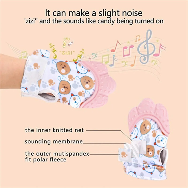 Mitaines de dentition pour béb - Baby Mittens Scratch avis et prix
