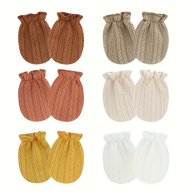 Gants pour nouveau-nés, 6 pair - Baby Mittens Scratch avis et prix
