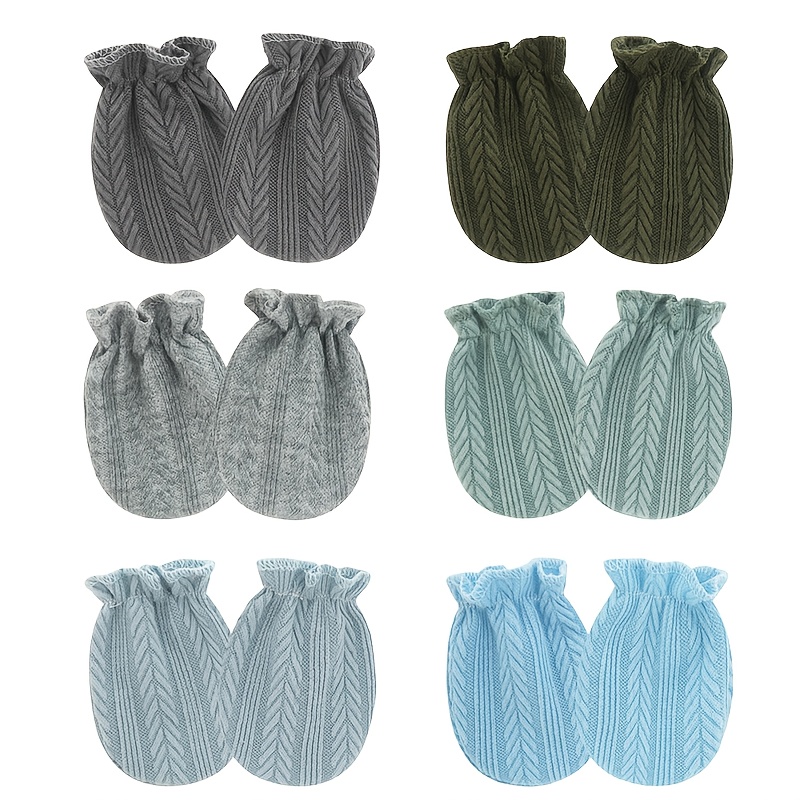 Gants pour nouveau-nés, 6 pair - Baby Mittens Scratch avis et prix