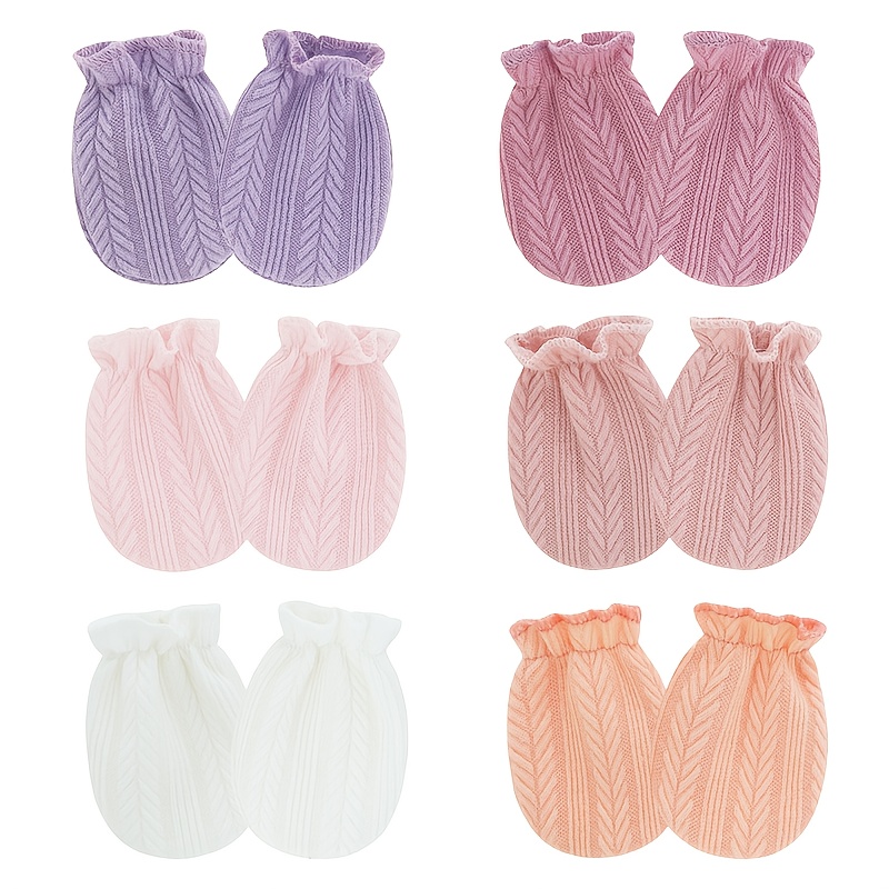 Gants pour nouveau-nés, 6 pair - Baby Mittens Scratch avis et prix